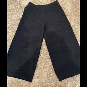 Good Luck Gem Black Wide Leg Pants